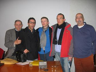 L.Pedroni, D.Rodriguez, M.Recchioni, A.Jani e F.Angoscini